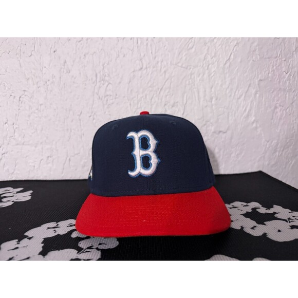 7 1/4 Boston Red Sox HATCLUB Samuel Adams Beer Pack Fitted Hat Navy Blue Red Sam - Picture 3 of 8